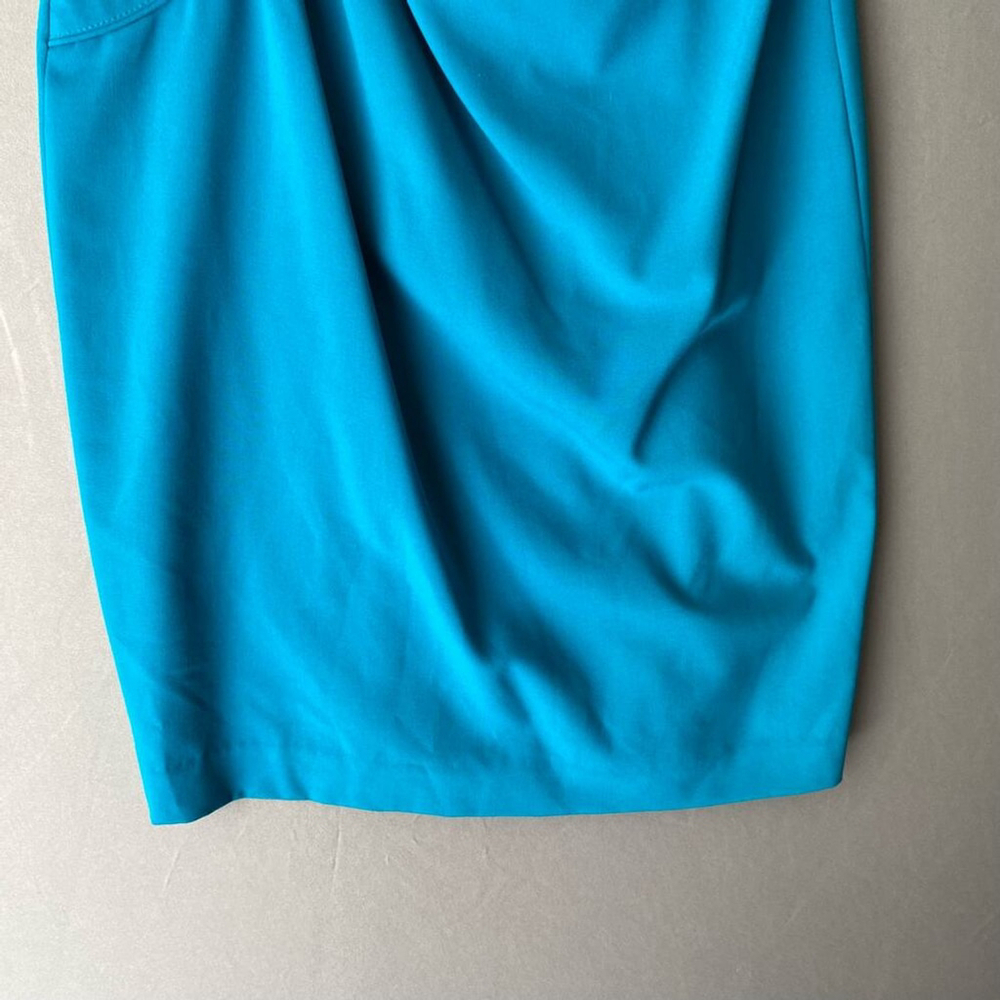 Calvin Klein sz‎ M work career ruched sheath dress - Picture 3 of 9